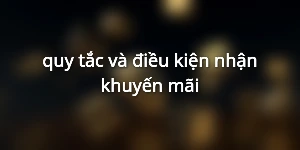 quy tắc và điều kiện nhận khuyến mãi